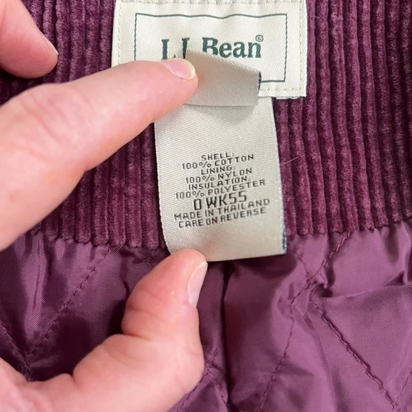 🔥 EUC LL Bean Comfort Corduroy Shirt/Shacket - Picture 6 of 9